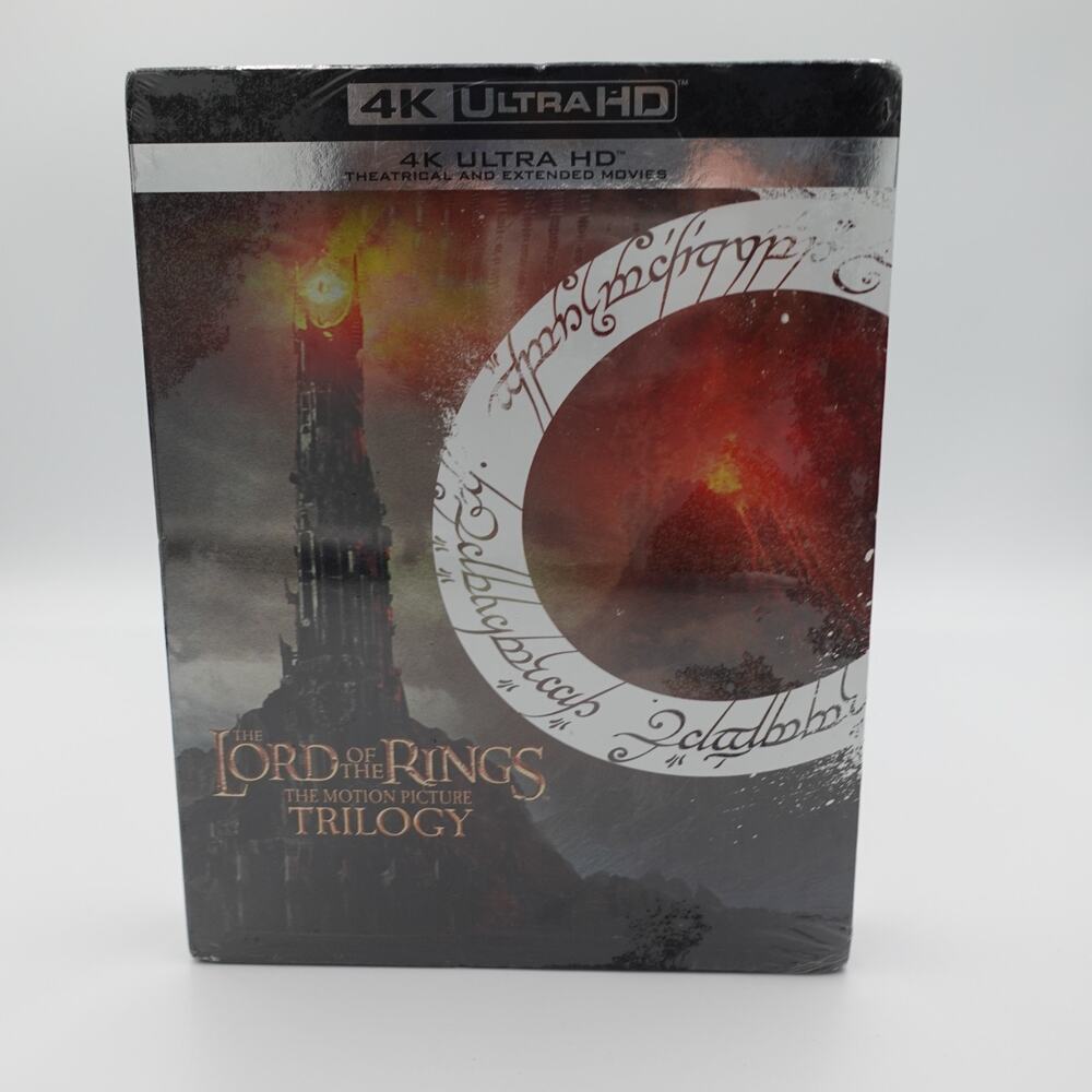 The Lord of the Rings Trilogy Extended Editions 4K UHD Blu-ray Elijah Wood NEW